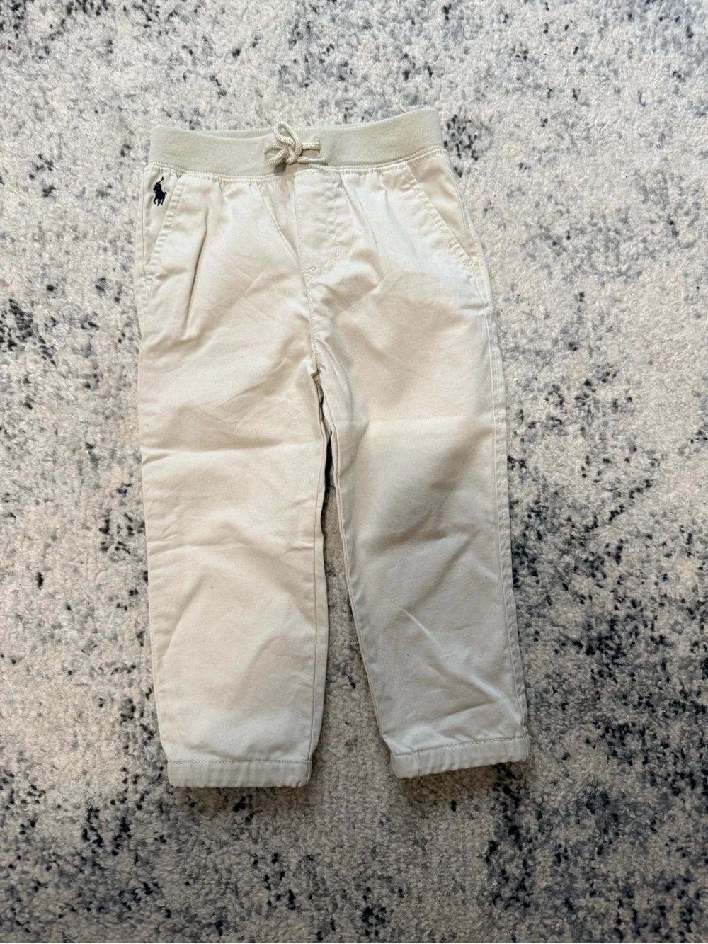 Ralph Lauren Toddler boy Khaki Elastic-Waist Chinos